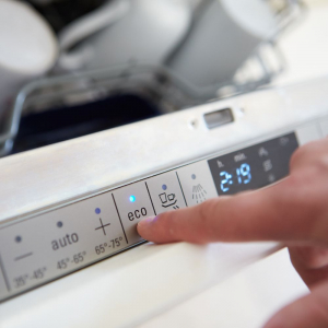 Reduce your dishwasher use by one run a week