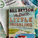 Front cover of Bill Bryson novel, The Road to Little Dribbling