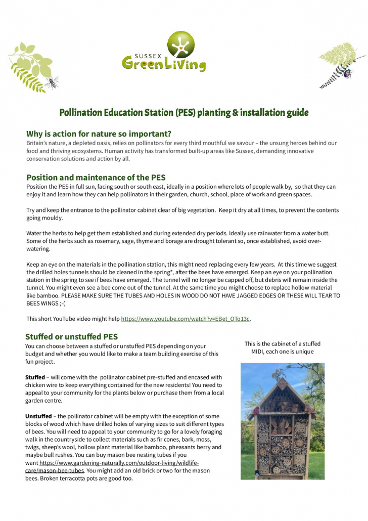 PES installation guide