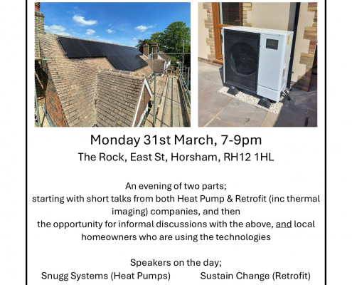 March 25 Sustainable Energy at Home