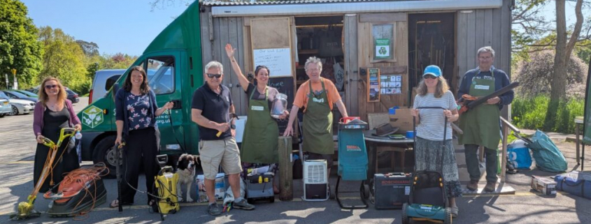 Mobile Share Shed by the Network of Wellbeing, a model for what SGL hopes to create. Mobile Share Shed by the Network of Wellbeing, a model for what SGL hopes to create.