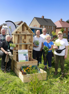 Pollination Education Station (PES) installed at Ecclesden Park