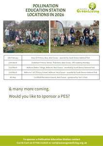 Pollination Education Stations installed in 2026