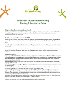 PES Installation and planting guide PES Installation and planting guide