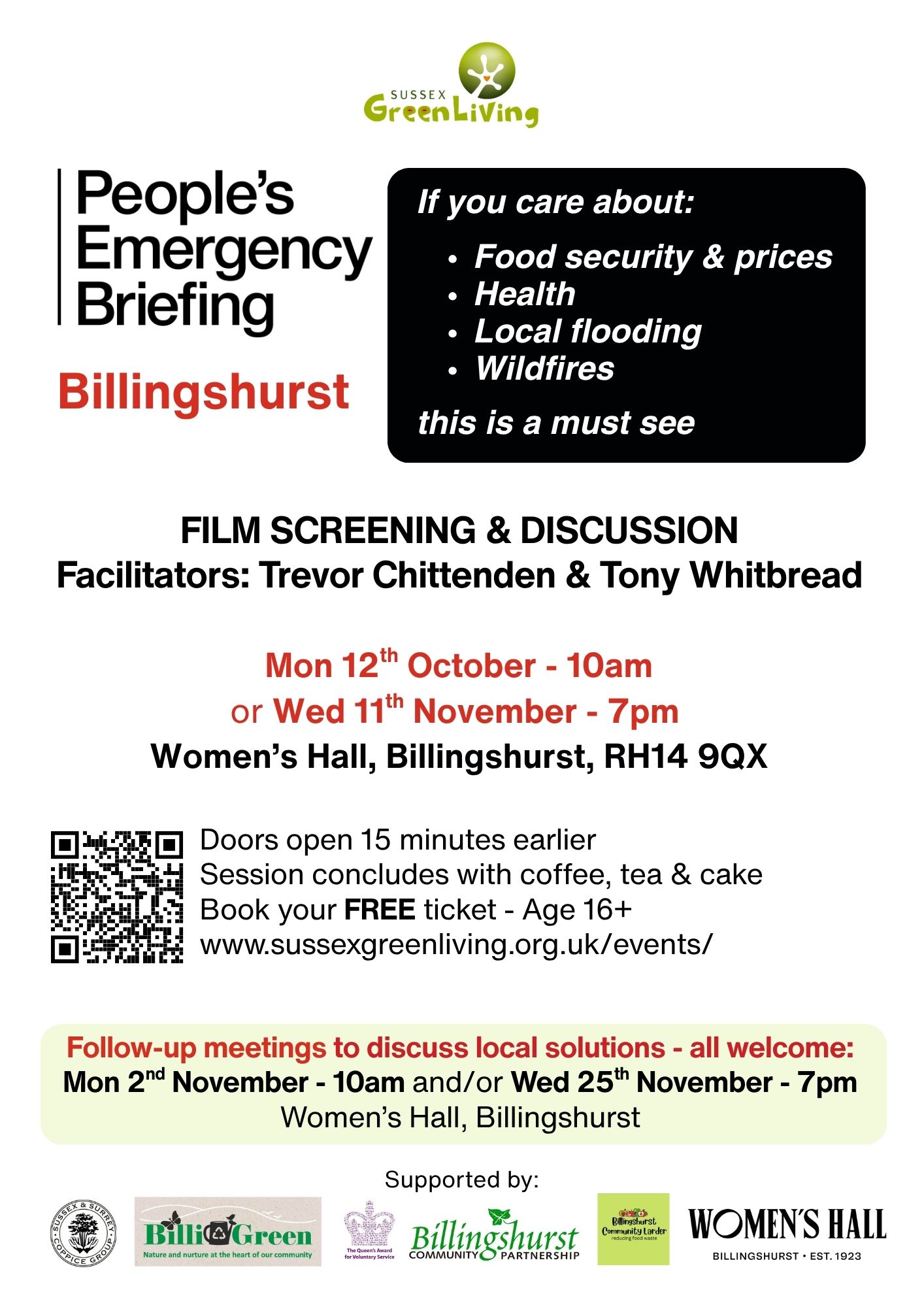 PEB Billingshurst Poster