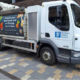 Food waste collection truck