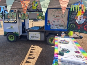 The Eco Float back into action