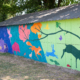 Picture of detail on the new mural